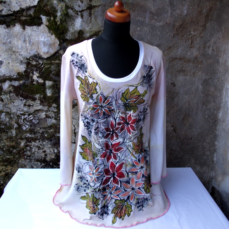 Tunika malovaná,L,XL