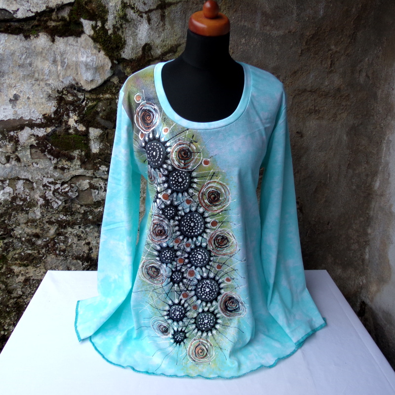 Tunika malovaná,L,XL
