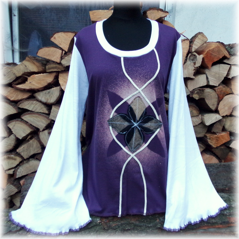 Tunika malovaná,XXXL,XXXXL