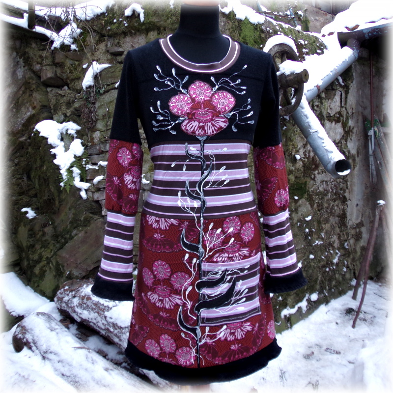 Tunika malovaná,M/L