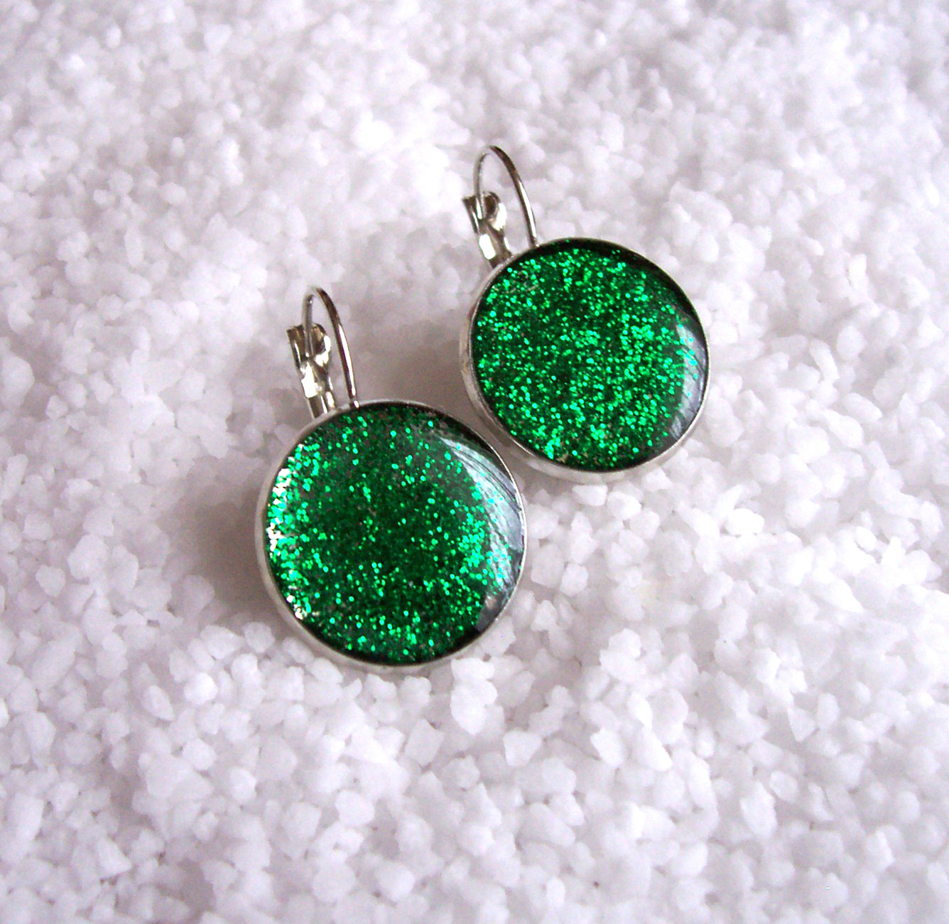 Třpytivé náušnice