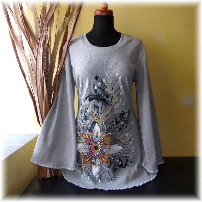 Tunika malovaná,XL,XXL