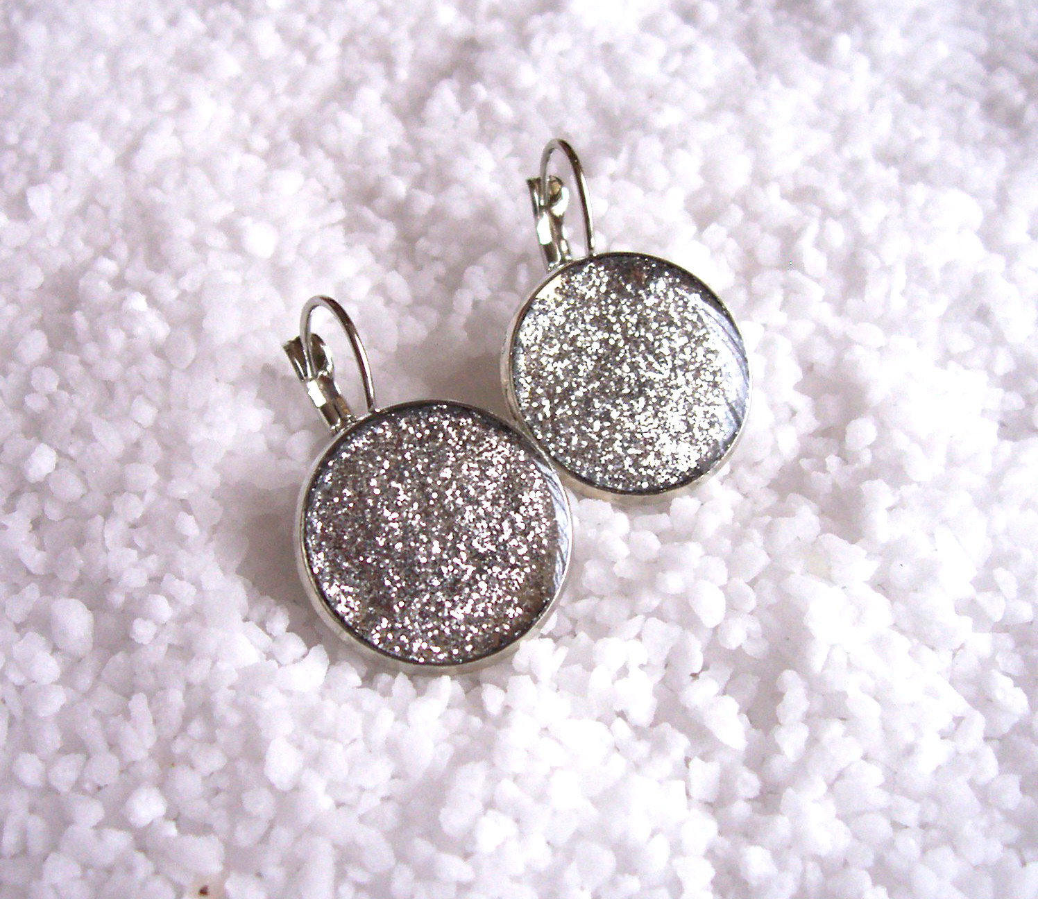 Třpytivé náušnice