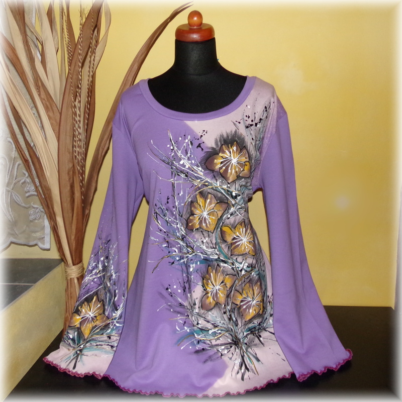Tunika malovaná,4XL,5XL