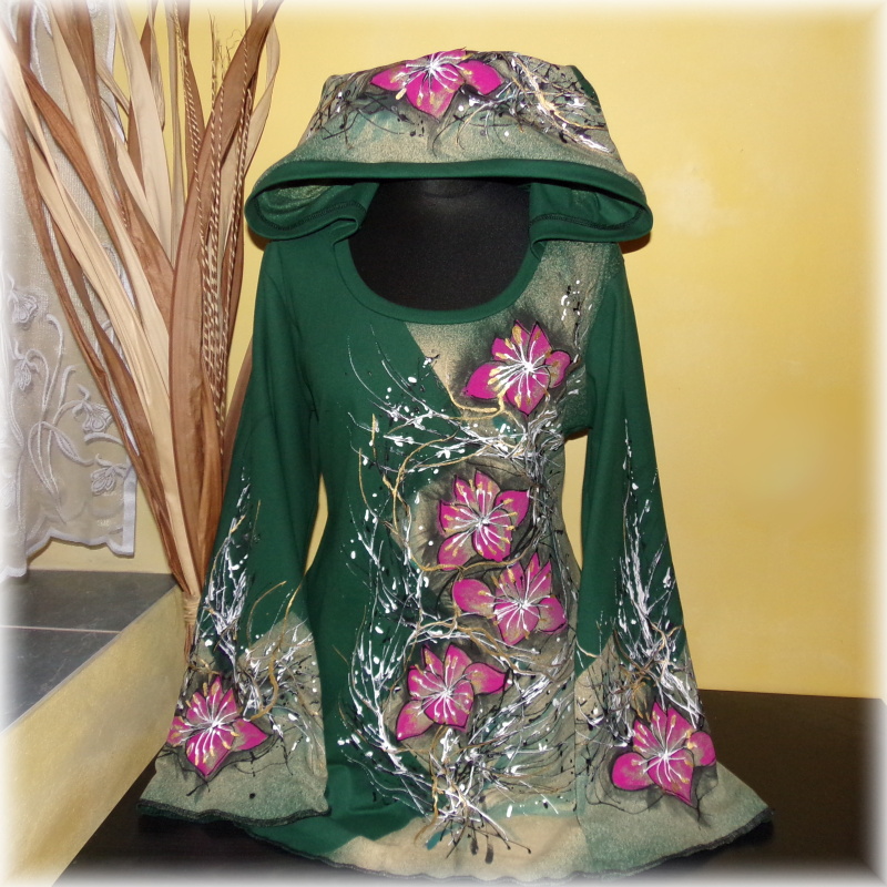 Tunika malovaná,XL,XXL