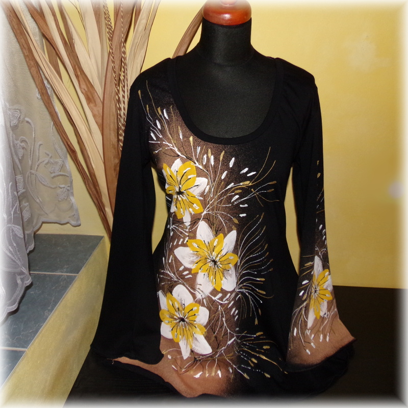 Tunika malovaná,XL,XXL