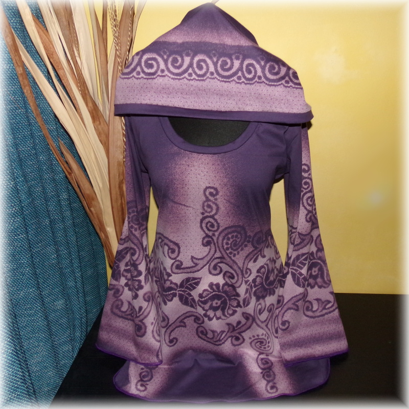 Tunika malovaná,L,XL