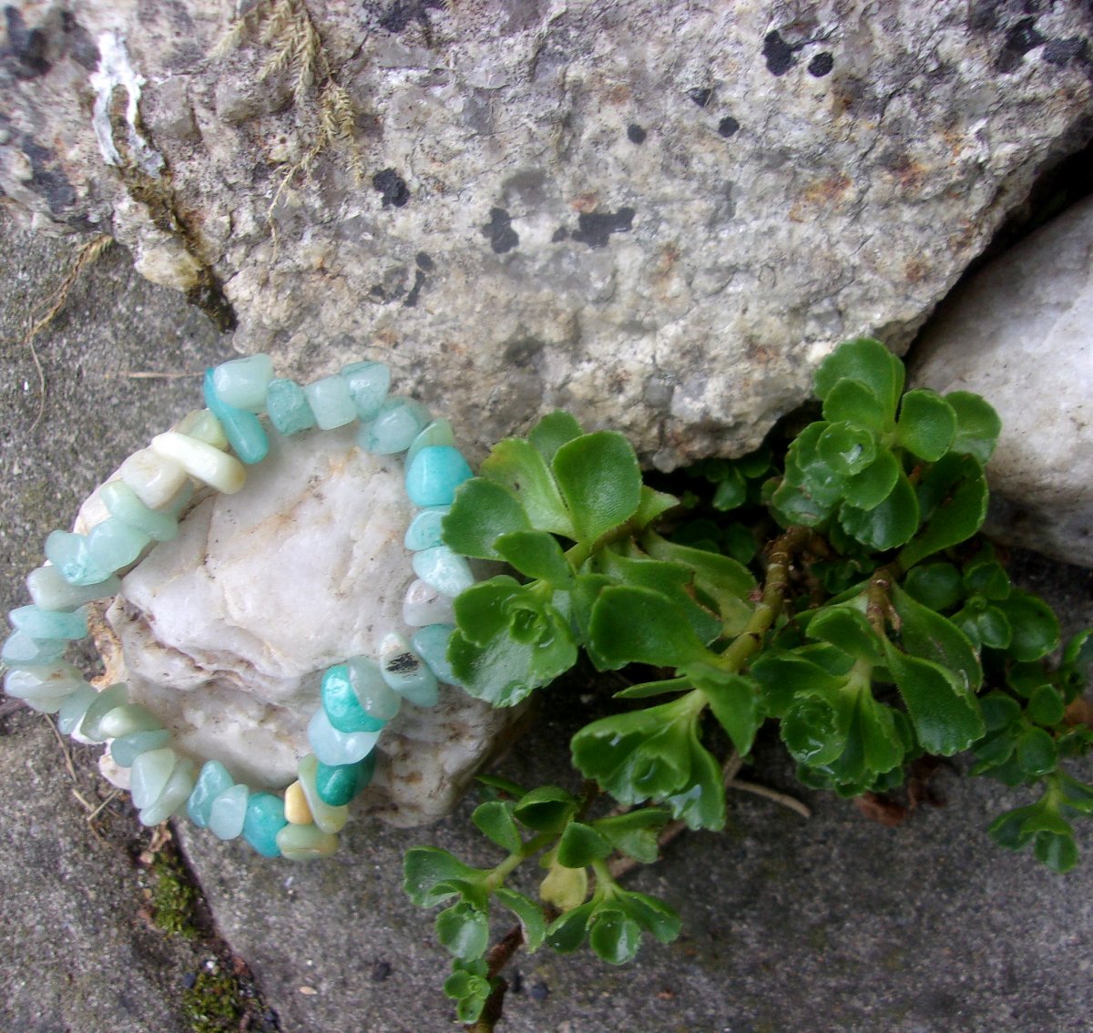 Minerální náramek Avanturín.