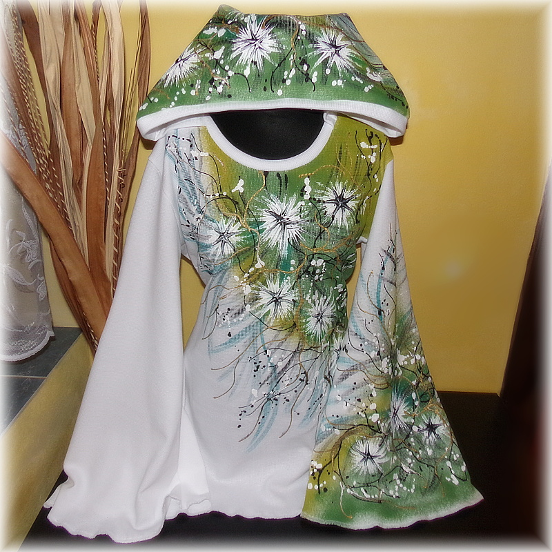 Tunika malovaná,XXL-XXXL