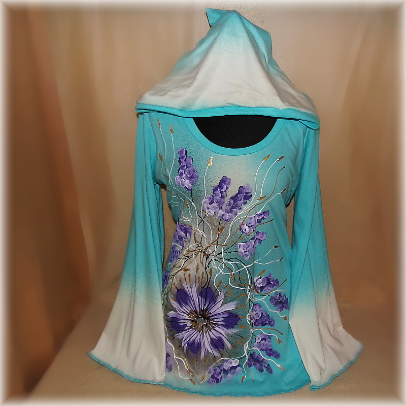 Tunika malovaná,XL,XXL