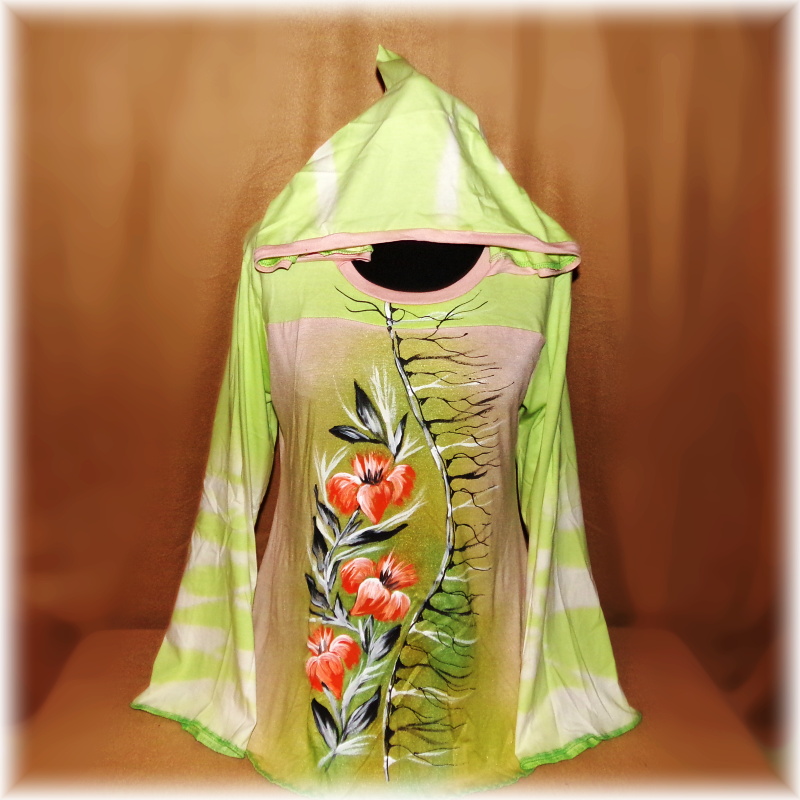 Tunika malovaná,XL,XXL