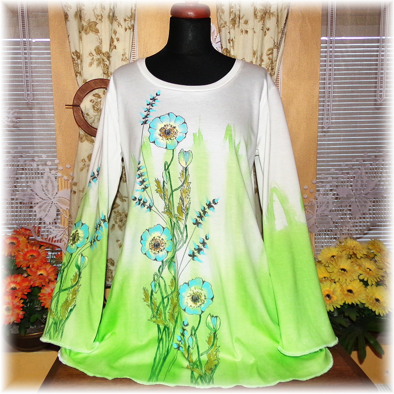 Tunika,ruční malba