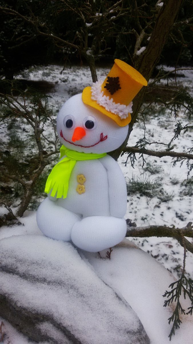 Sněhuláček pro radost. č.1704/C