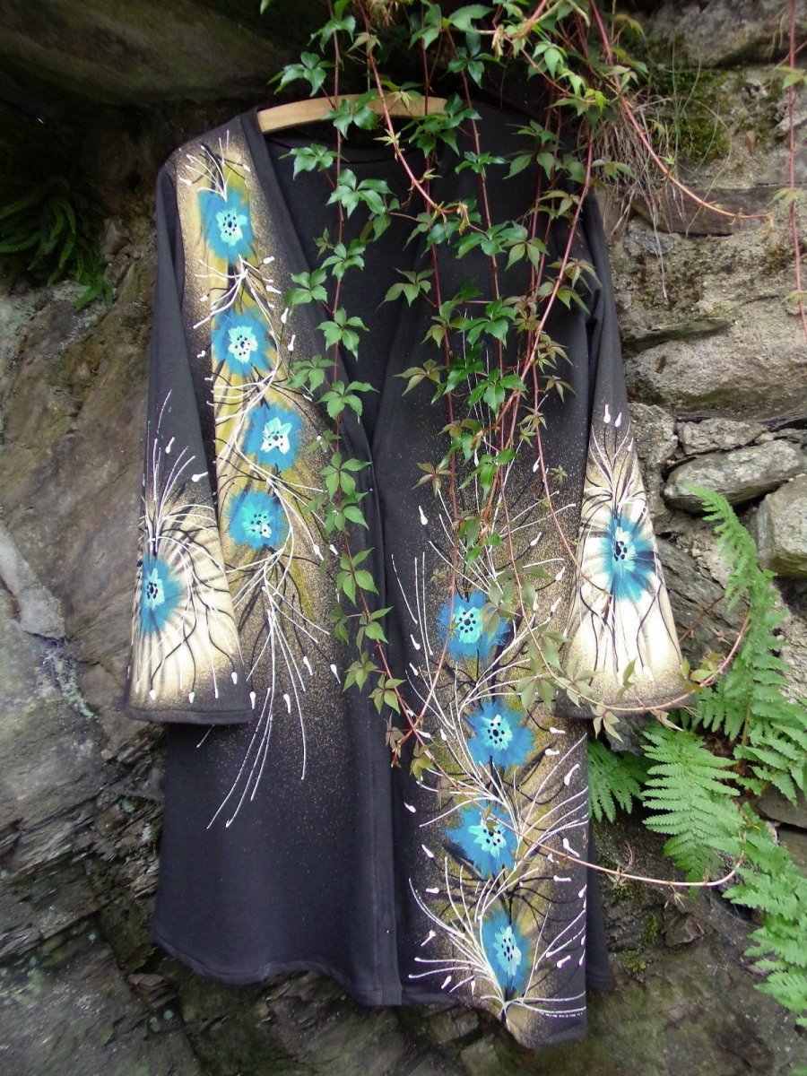 Kabátek ručně malovaný-doprodej