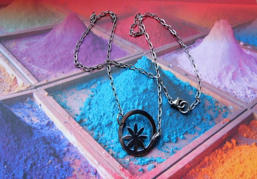 Náhrdelník - Nerezový řetízek s přívěškem