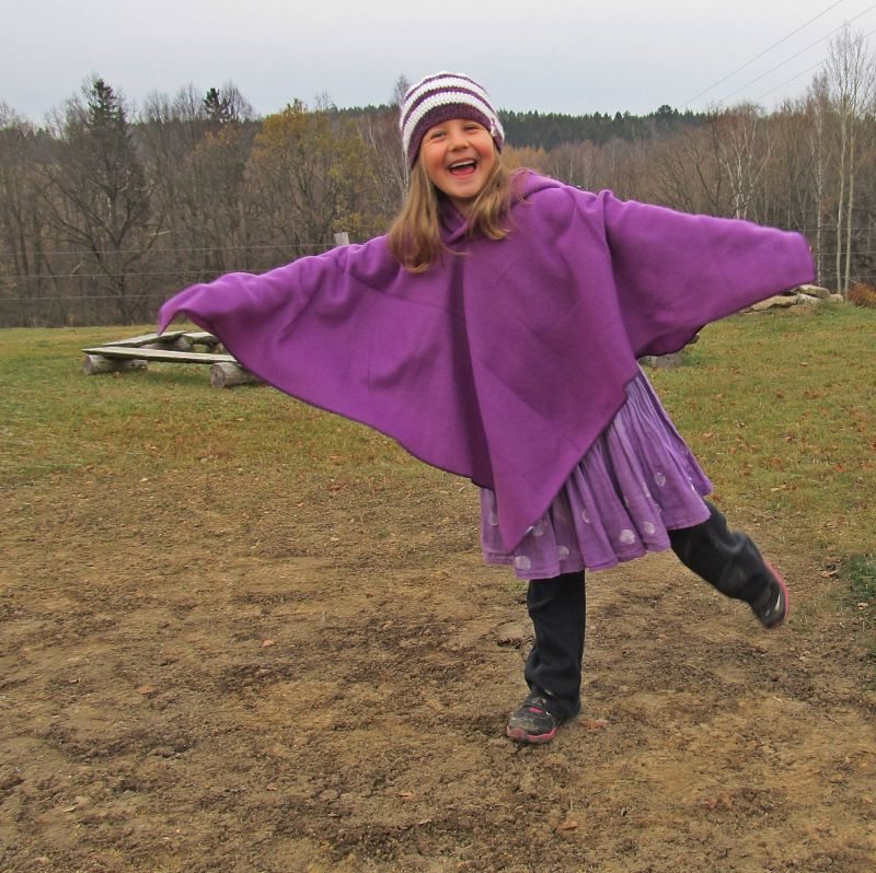 DĚTSKÉ PONČO - NA MÍRU