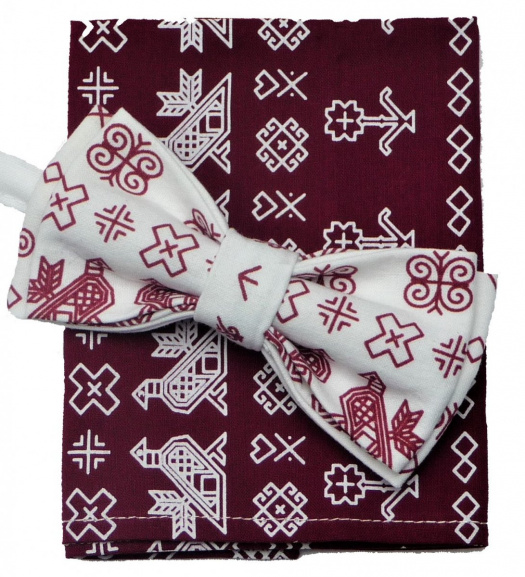 Set Motýlek a Kapesník do Saka