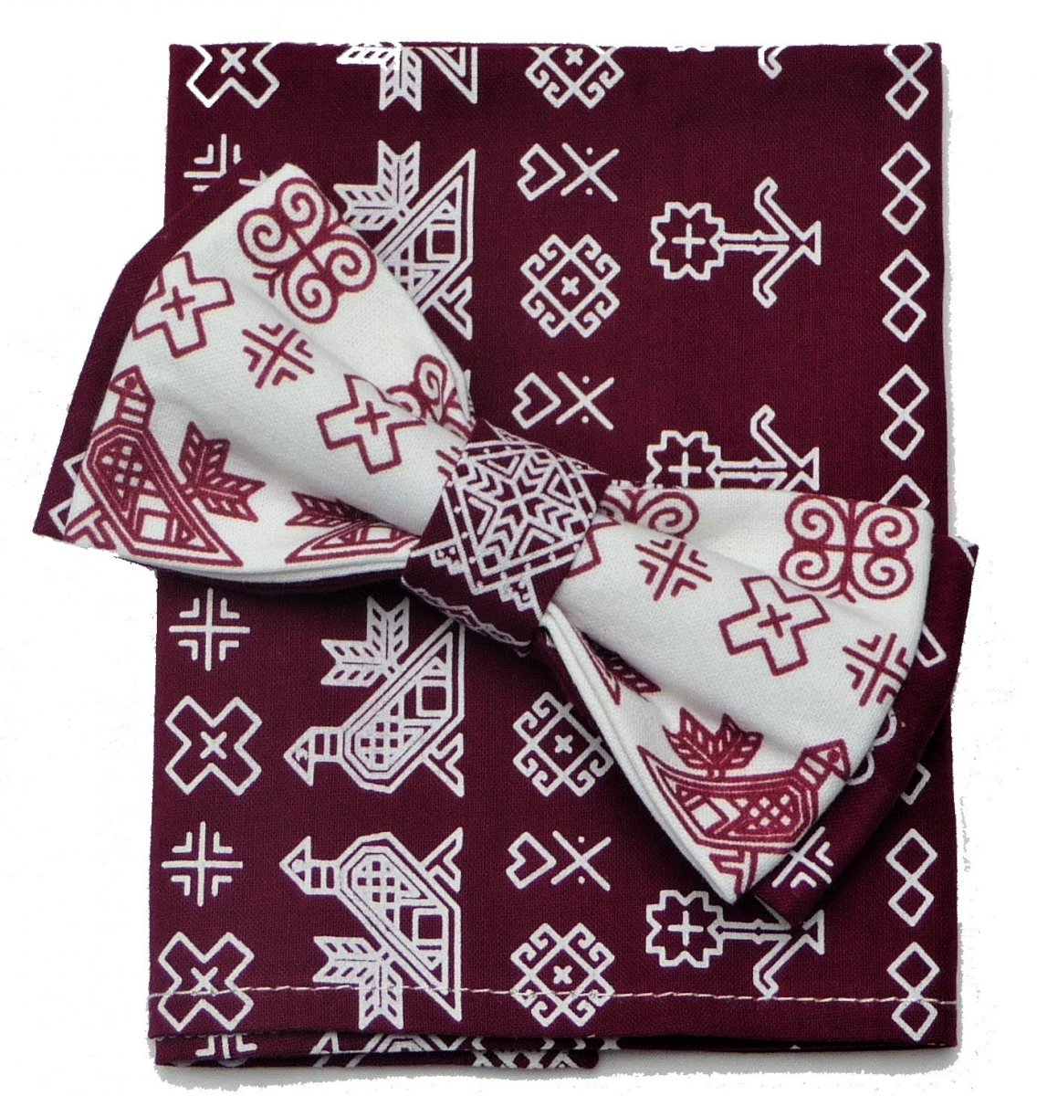 Set Motýlek a Kapesník do Saka