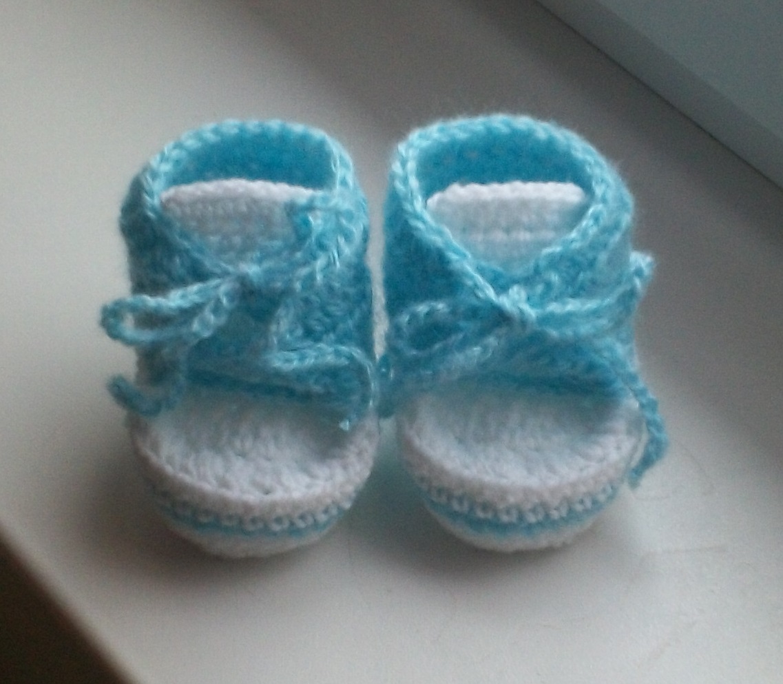 Tenisky světle modré