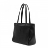 Velká kožená taška BIG SHOPPER - černá 