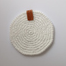 Háčkovaný podtácek - 11,5 cm