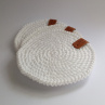 Háčkovaný podtácek - 11,5 cm