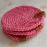 Háčkovaný podšálek - 9,5 cm