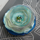 Brož modrotyrkysová.