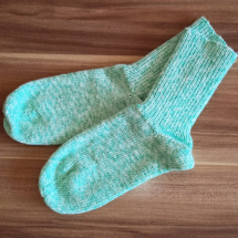 Pletené ponožky -  24 cm