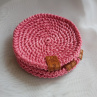 Háčkovaný podšálek - 9,5 cm