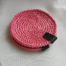 Háčkovaný podšálek - 10 cm