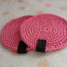Háčkovaný podšálek - 10 cm
