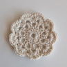 Háčkovaný podšálek - 7,5 cm