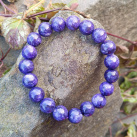 Čaroit v top kvalitě 10 mm, pružný unisex náramek