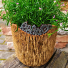 Květináč s domky na objednání