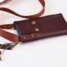 Kožená crossbody/pouzdro na mobil 2298