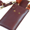 Kožená crossbody/pouzdro na mobil 2298