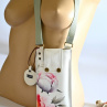 Kožená crossbody/pouzdro na mobil 2301