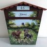 Poštovní schránka-hnědá - umělecký design