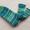 dámské ponožky zeleno-zelené