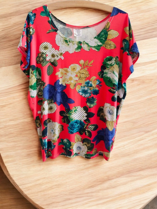 Dámské triko Květy L/XL