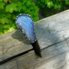 Vrůstání...(chalcedon) obří prsten