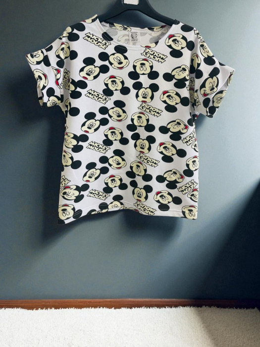 Dámské triko Mickey na bílé