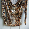 Dámská halenka Leopard S a M