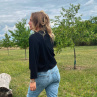 kardigan krátký černý