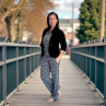 Dámské triko Pruhy - S/M,M/L