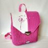 Dámský háčkovaný batoh BAT-23