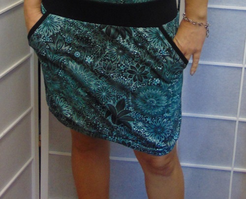 Sukně ledové květy S - XXL