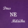 Polštářek Miláčku  dnes Ano- NE