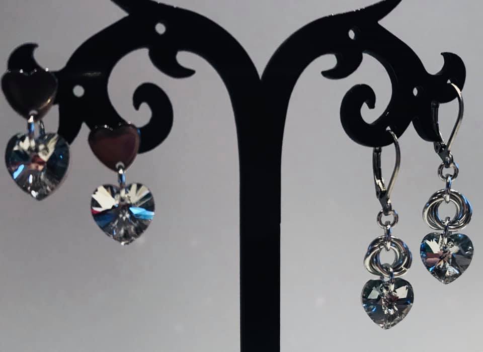 Stříbrná srdíčka 